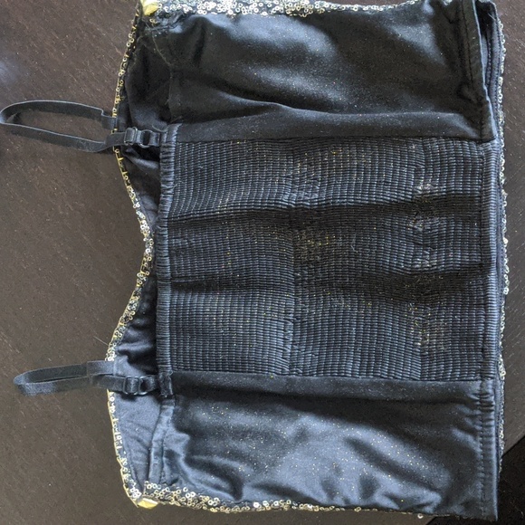 Gold sparkly crop top - Picture 4 of 5